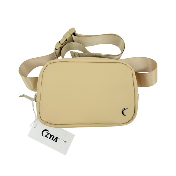 Zyia Bag Crisp Khaki Crossbody Belt Bag - Picture 2 of 12
